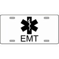 Powerhouse EMT Emergency Medical Technician Logo Emblem License Plates PO125652